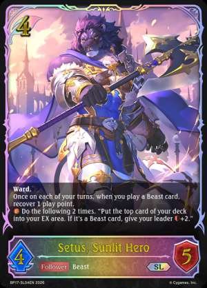 Setus, Sunlit Hero