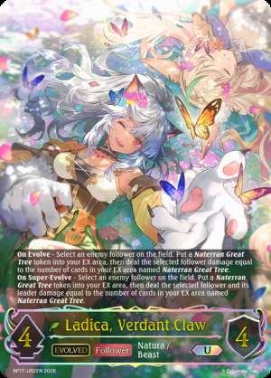Ladica, Verdant Claw