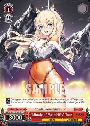 “Miracle of Makeshifts” Tove