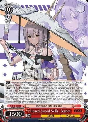 Honed Sword Skills, Scarlet