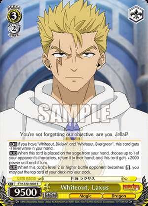 Whiteout, Laxus