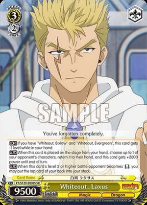 Whiteout, Laxus