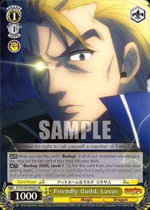 Friendly Guild, Laxus