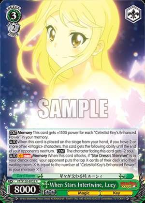 When Stars Intertwine, Lucy