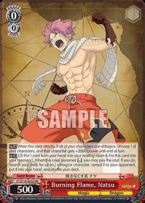 Burning Flame, Natsu
