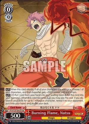 Burning Flame, Natsu