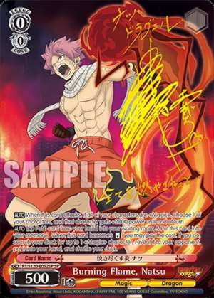 Burning Flame, Natsu