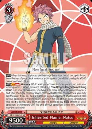 Inherited Flame, Natsu