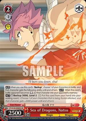Sea of Dragons, Natsu