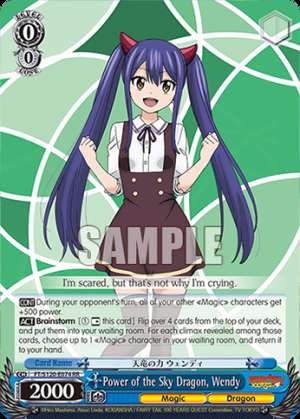 Power of the Sky Dragon, Wendy