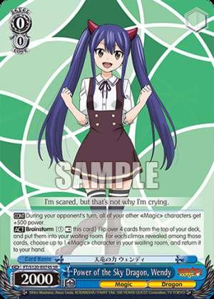 Power of the Sky Dragon, Wendy