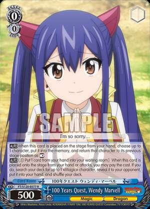 100 Years Quest, Wendy Marvell