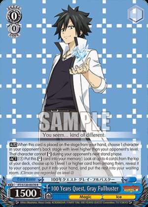 100 Years Quest, Gray Fullbuster
