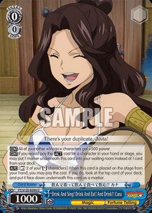 Drink And Sing! Drink And Eat! And Drink!! Cana