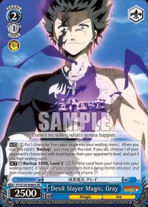 Devil Slayer Magic, Gray
