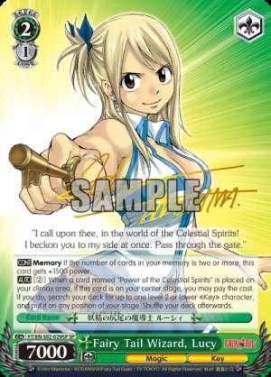 Fairy Tail Wizard, Lucy