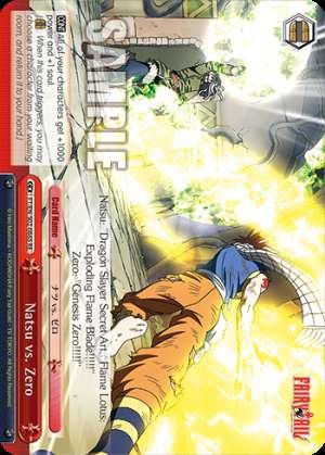 Natsu vs. Zero