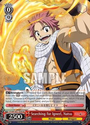 Searching for Igneel, Natsu