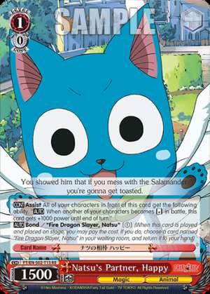 Natsu's Partner, Happy