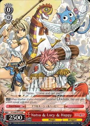 Natsu & Lucy & Happy
