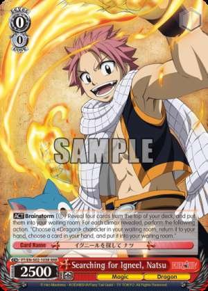 Searching for Igneel, Natsu