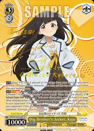 Big Brother's Jacket, Kaju