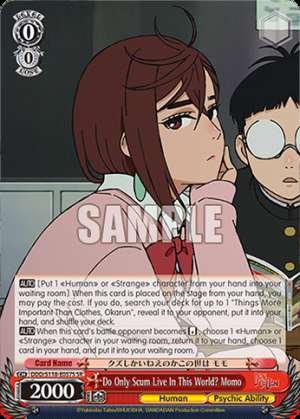 Do Only Scum Live In This World? Momo