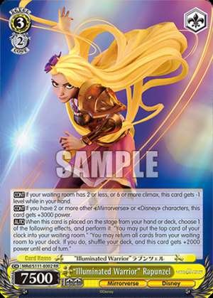 “Illuminated Warrior” Rapunzel