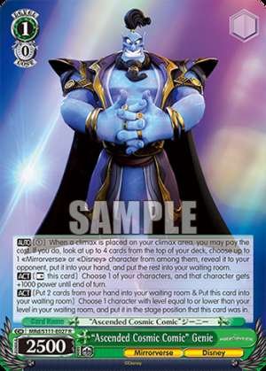 “Ascended Cosmic Comic” Genie