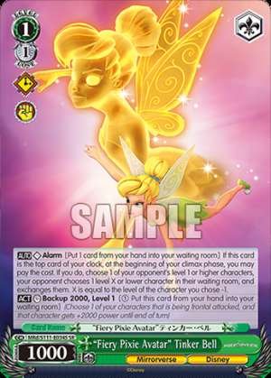 “Fiery Pixie Avatar” Tinker Bell