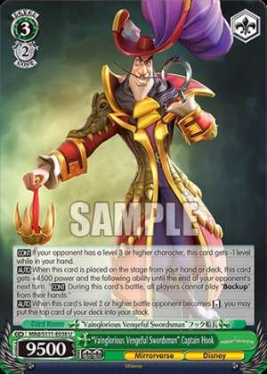 “Vainglorious Vengeful Swordsman” Captain Hook