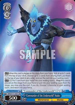“Commander of the Underworld” Hades