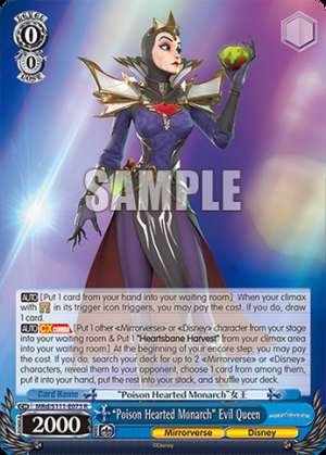 “Poison Hearted Monarch” Evil Queen