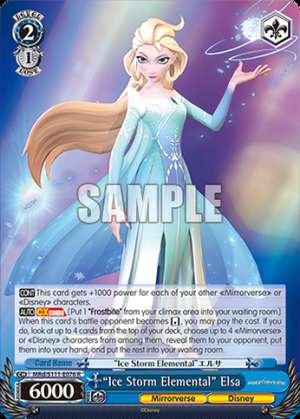 “Ice Storm Elemental” Elsa