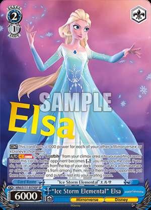 “Ice Storm Elemental” Elsa