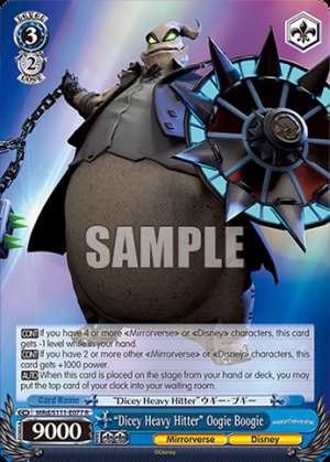 “Dicey Heavy Hitter” Oogie Boogie