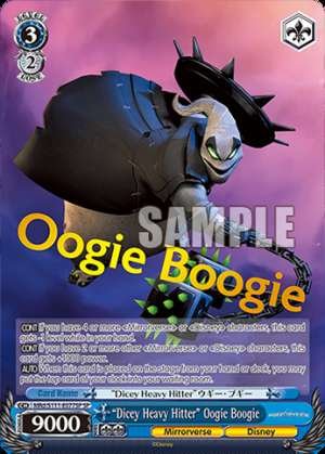 “Dicey Heavy Hitter” Oogie Boogie