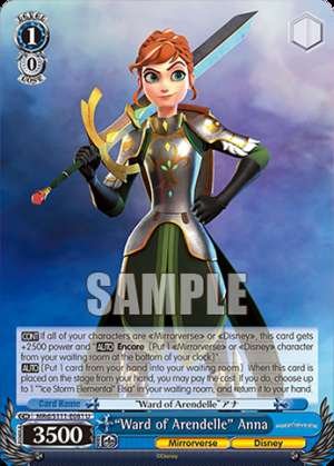 “Ward of Arendelle” Anna