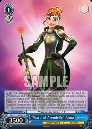 “Ward of Arendelle” Anna