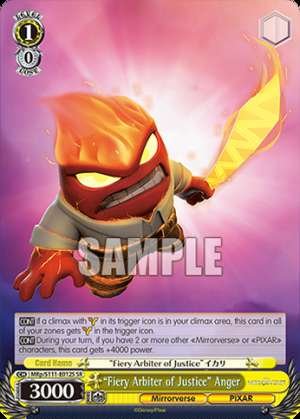 “Fiery Arbiter of Justice” Anger