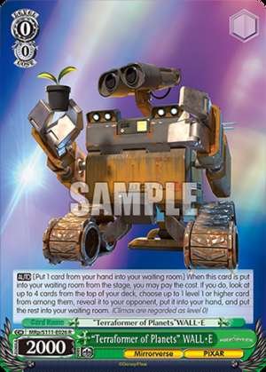 “Terraformer of Planets” WALL・E