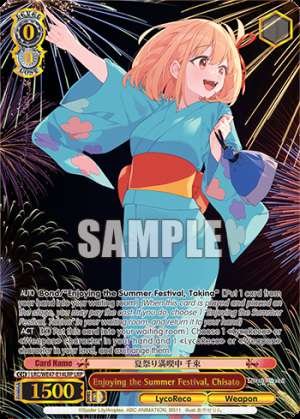 Enjoying the Summer Festival, Chisato