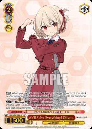 We'll Solve Everything! Chisato