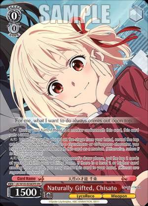 Naturally Gifted, Chisato