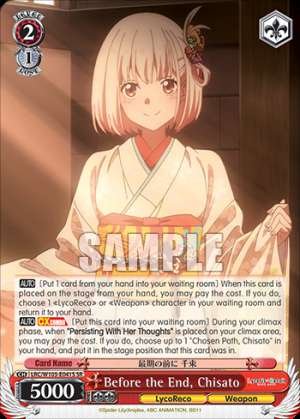 Before the End, Chisato
