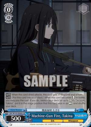 Machine-Gun Fire, Takina