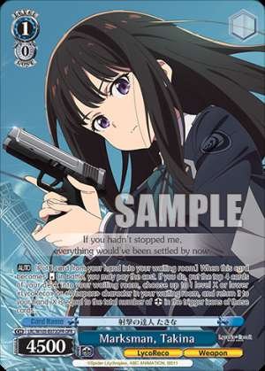 Marksman, Takina