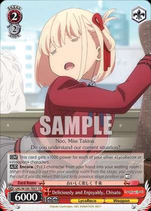 Deliciously and Enjoyably, Chisato