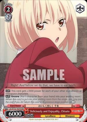Deliciously and Enjoyably, Chisato