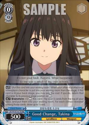 Good Change, Takina